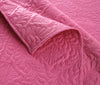 Blush Self Embossed Bed Spread