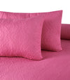 Blush Self Embossed Bed Spread