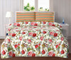 Summer Garden Cotton Printed Bedsheet Set