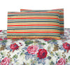 Summer Garden Cotton Printed Bedsheet Set