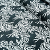 Black Rose Cotton Printed Bedsheet Set