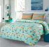 Floral Oasis Cotton Printed Bedsheet Set