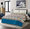 Multi Leaf Cotton Printed Bedsheet Set