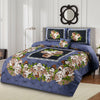 Blue Bell 4Pcs Cotton Printed Bedsheet Set