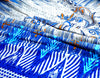 Azure 4Pcs Cotton Printed Bedsheet Set