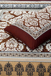 Sandy 4Pcs Cotton Printed Bedsheet Set