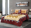 Dewy 4Pcs Cotton Printed Bedsheet Set